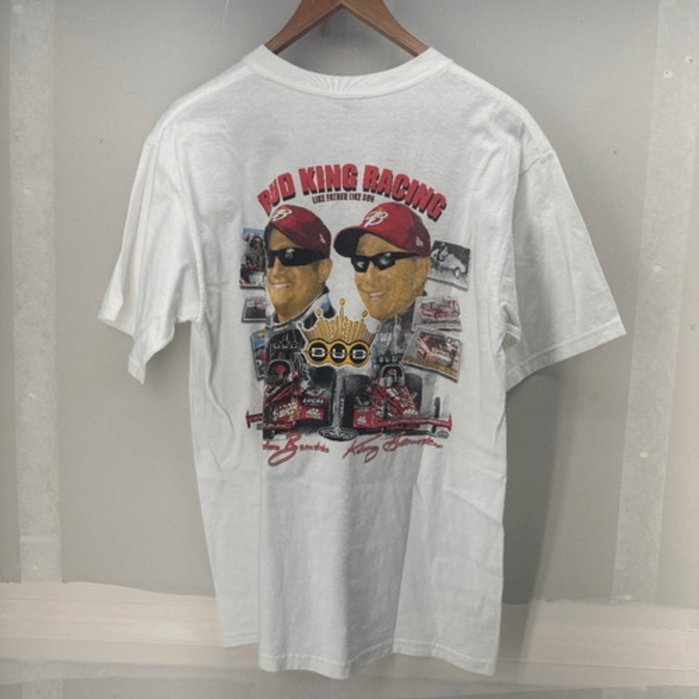 Vintage Brandon & Kenny Bernstein Bug King Racing LIke Father LIke Son Size M